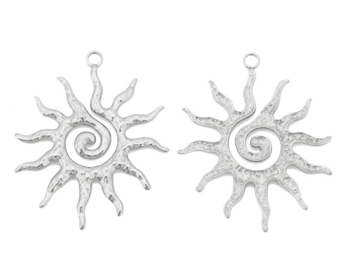 Spiral Sun Pendant