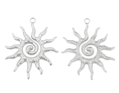 Spiral Sun Pendant