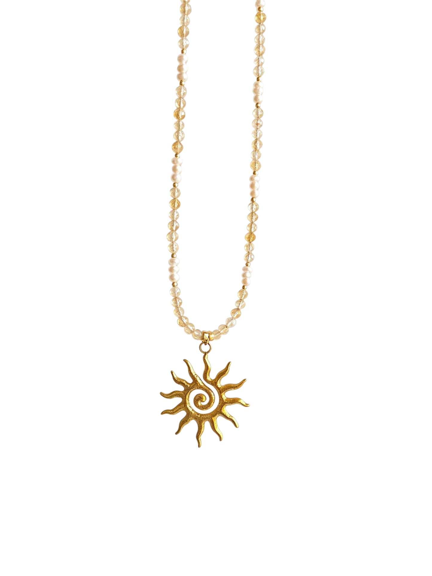 Spiral Sun Pendant