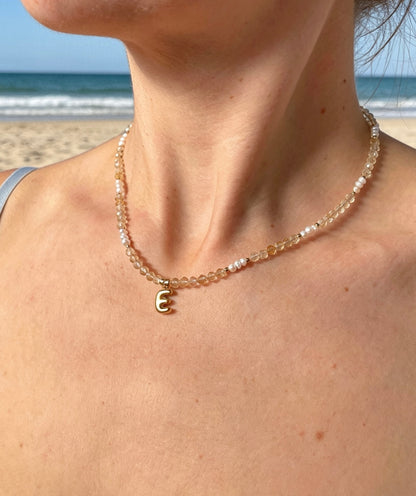 Citrine Sol Necklace